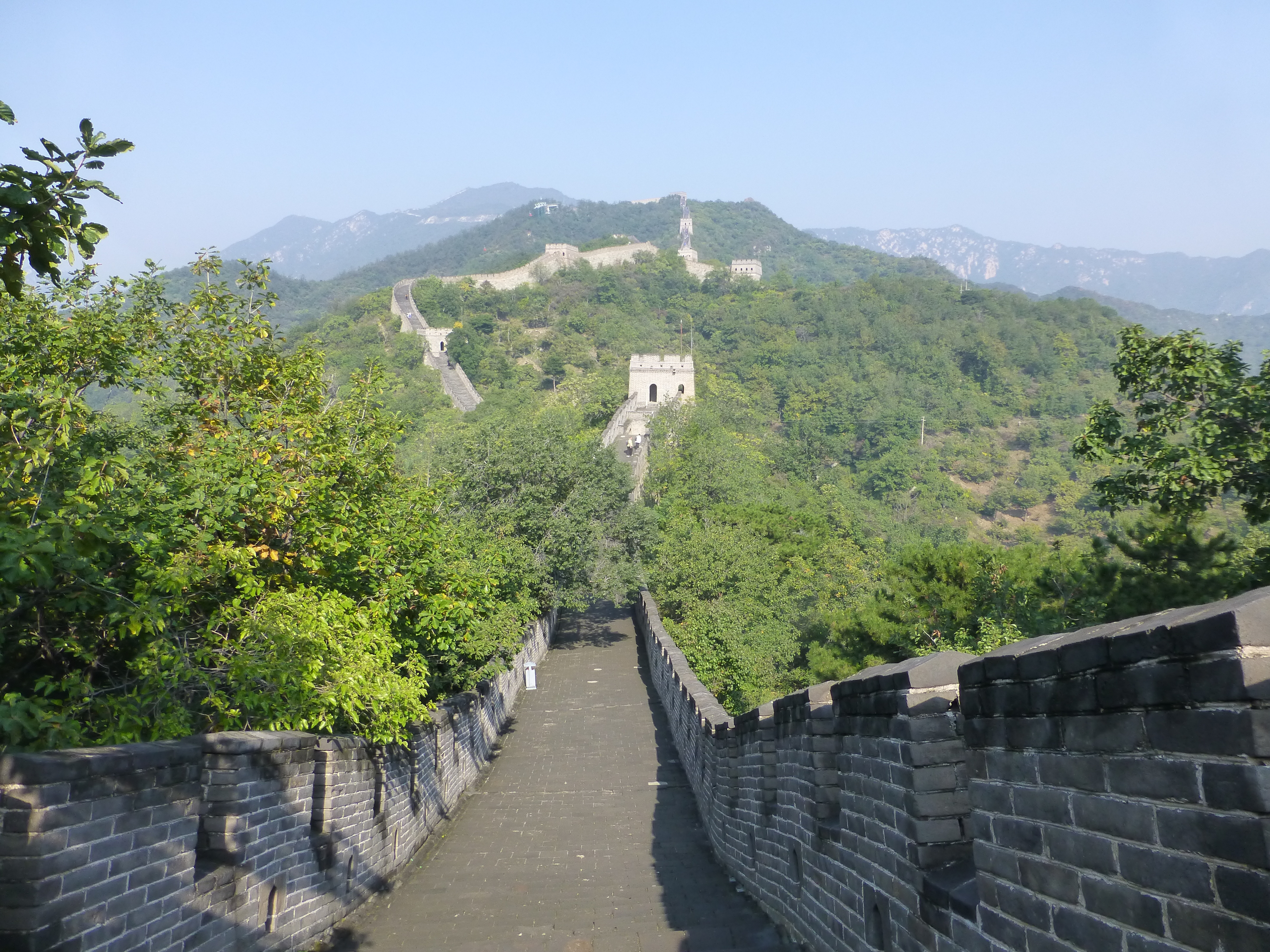 He uitzicht over de Chinese Muur Roadtrip.nl