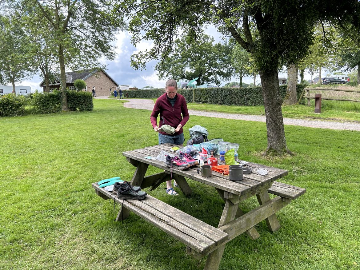 Dutch Mountain Trail picknicktafel