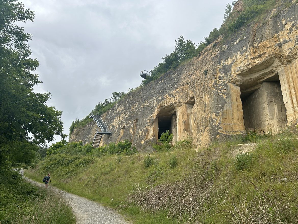 Dutch Mountain Trail mergelgrotten